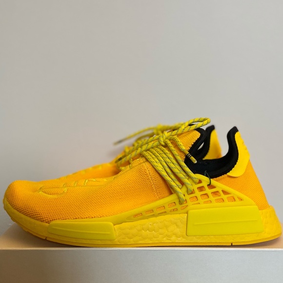 Adidas Pharrell NMD Hu - Yellow - Picture 9 of 13